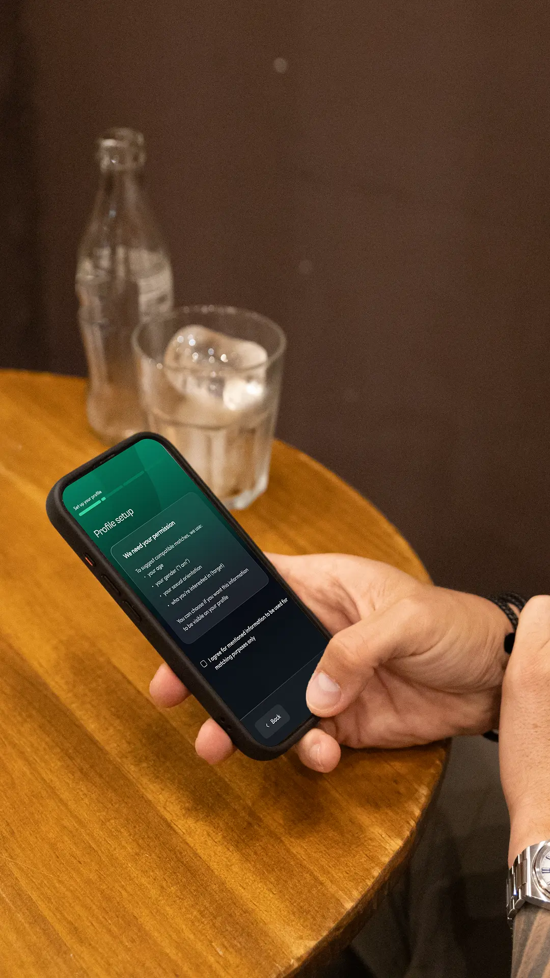 IDLING onboarding and preference questionnaire